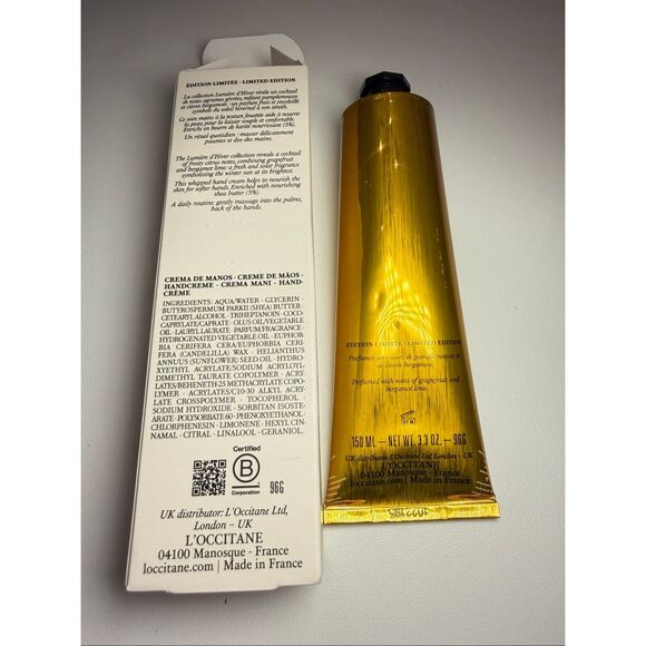 loccitane LUMIÈRE D'HIVER WHIPPED HAND CREAM 150ml - Picture 2 of 5